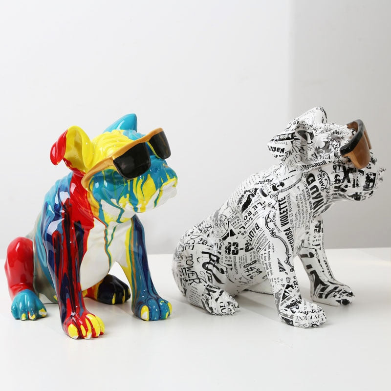 CORX Designs - Graffiti Bulldog Resin Statue - Review