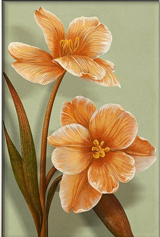 CORX Designs - Orange Flower Canvas Art - Review