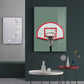 CORX Designs - Basketball Ring Shuttlecock Canvas Art - Review