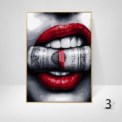 CORX Designs - Sexy Red Lips Canvas Art - Review