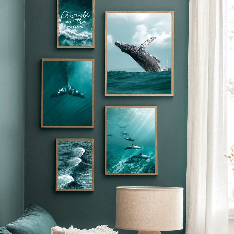 CORX Designs - Whale Dolphin Canvas Art - Review
