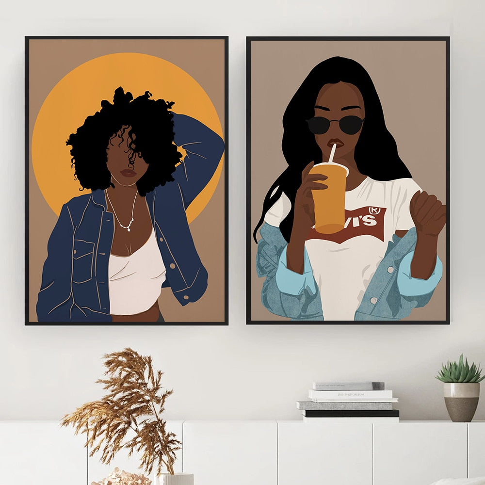 CORX Designs - Confident Black Woman Canvas Art - Review