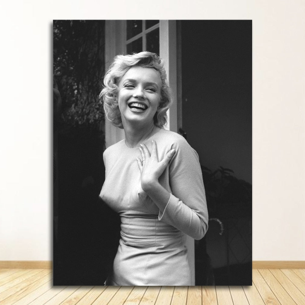 CORX Designs - Black and White Marilyn Monroe Canvas Art - Review