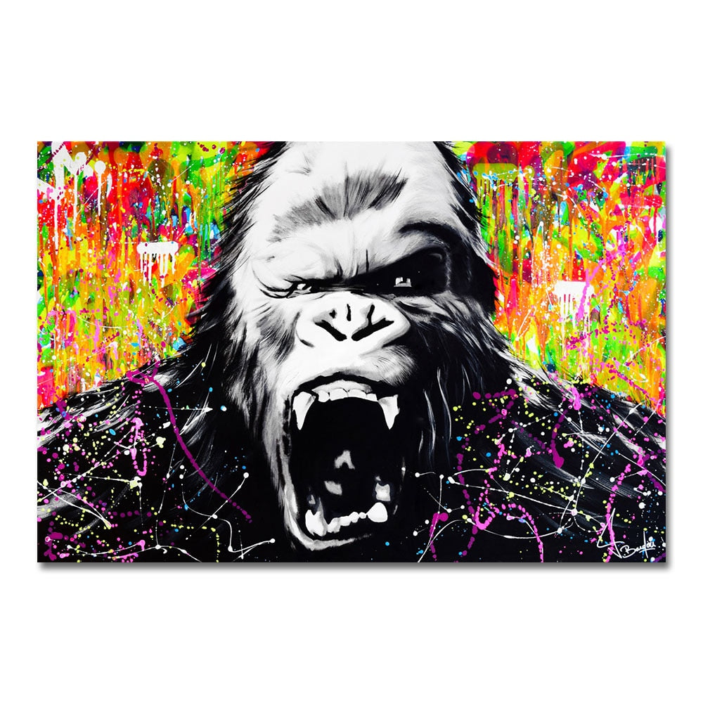 CORX Designs - Angry Gorilla Pop Art Canvas - Review