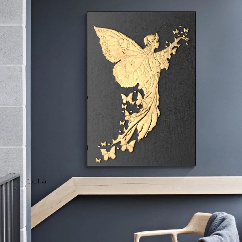 CORX Designs - Gold Angel Canvas Art - Review