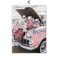 CORX Designs - Paris Tower Pink Rose Car Bicycle Unicorn Canvas art - Review