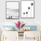 CORX Designs - Black and White Beach Palm Surf Canvas Art - Review