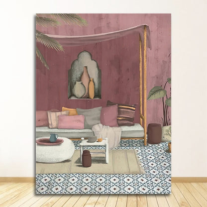 CORX Designs - Morocco Cartoon Canvas Painting Art - Review