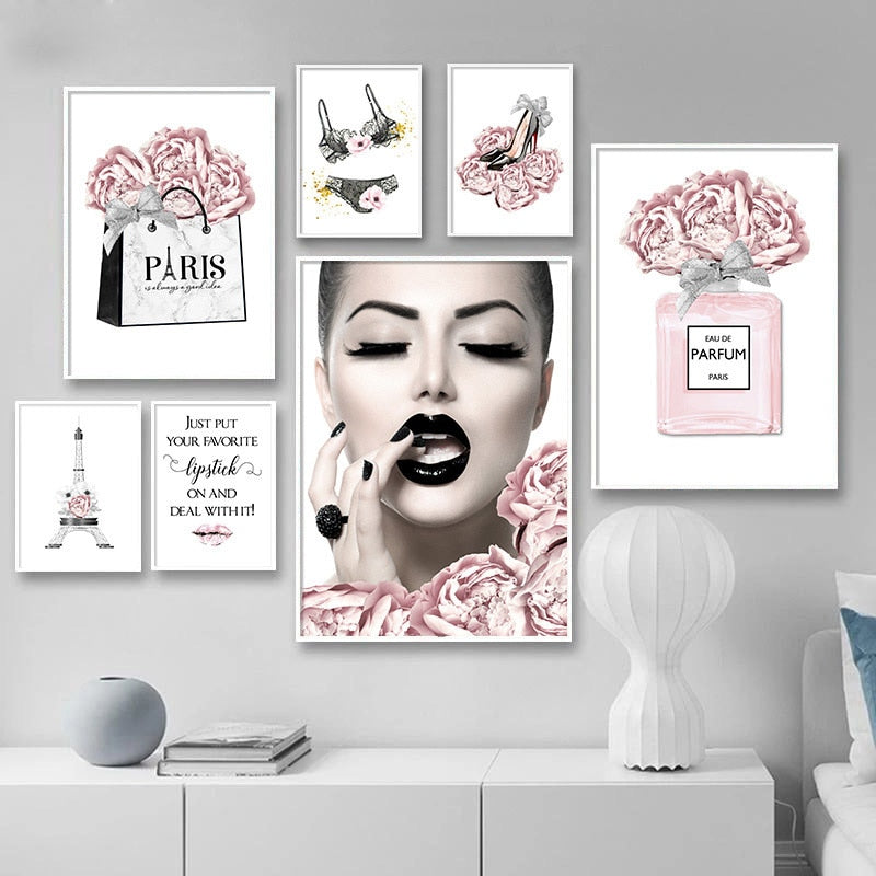 CORX Designs - Pink Women Stuff Canvas Art - Review