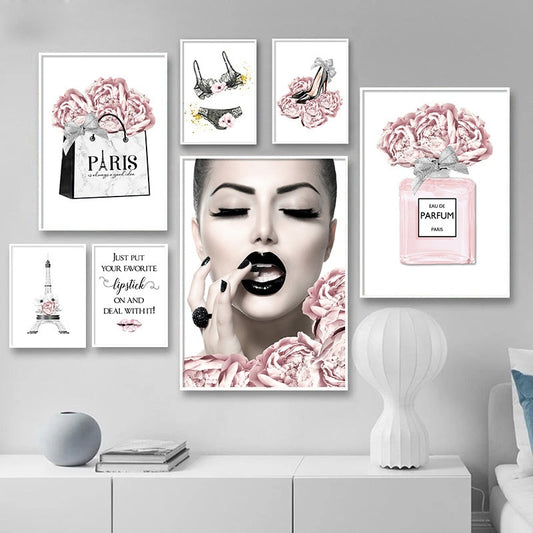 CORX Designs - Pink Women Stuff Canvas Art - Review