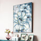 CORX Designs - Light Blue Flower Oil Painting Canvas Art - Review