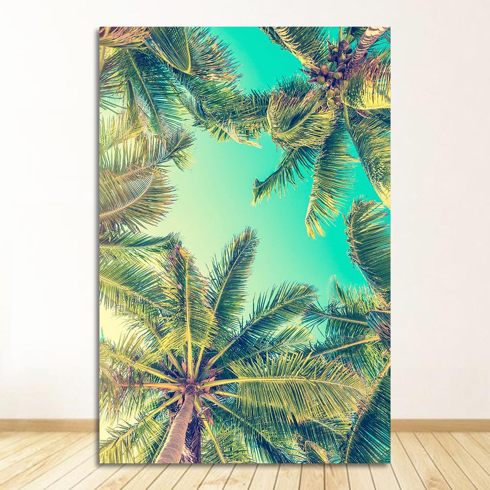 CORX Designs - Beach Surfboard Coconut Tree Hammock Canvas Art - Review