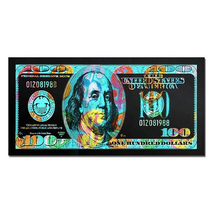 CORX Designs - Burning Dollar Canvas Art - Review