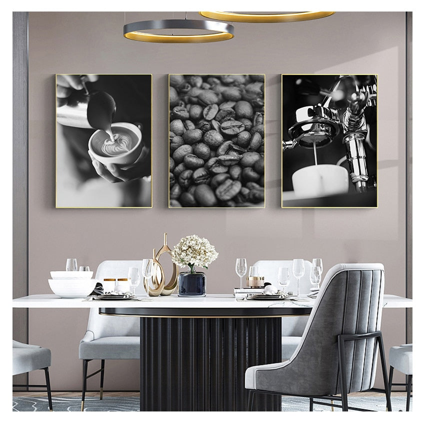 CORX Designs - Black and White Coffee Canvas Art - Review