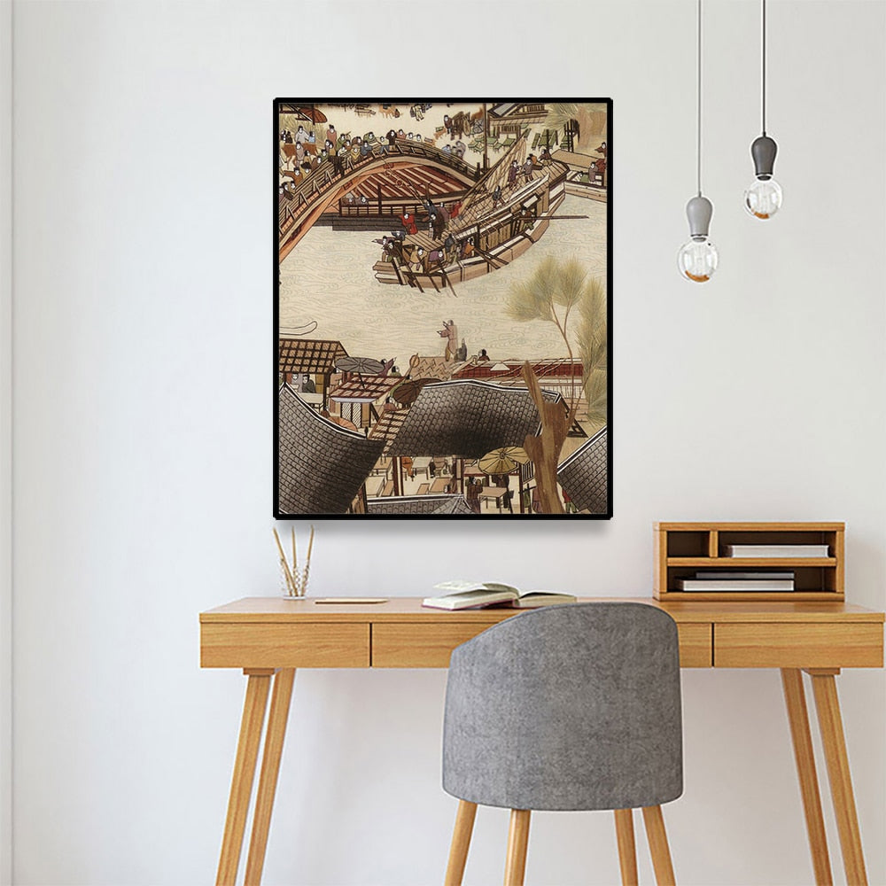 CORX Designs - Chinese Civilization River Canvas Art - Review