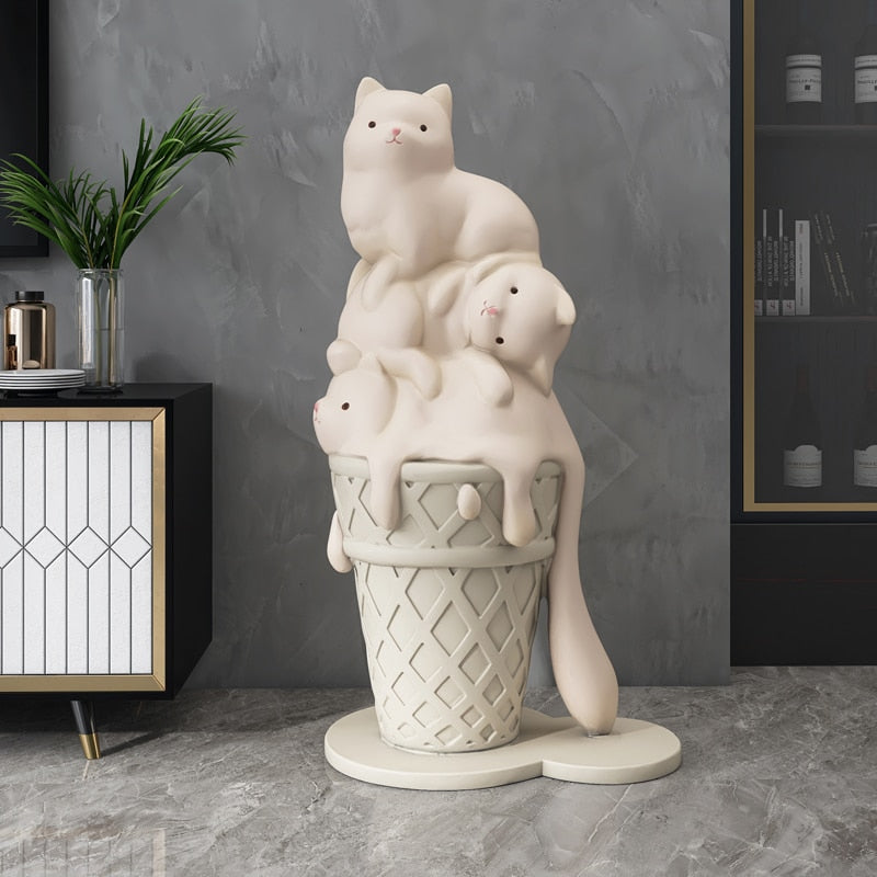CORX Designs - Ice Cream Cat Statue - Review