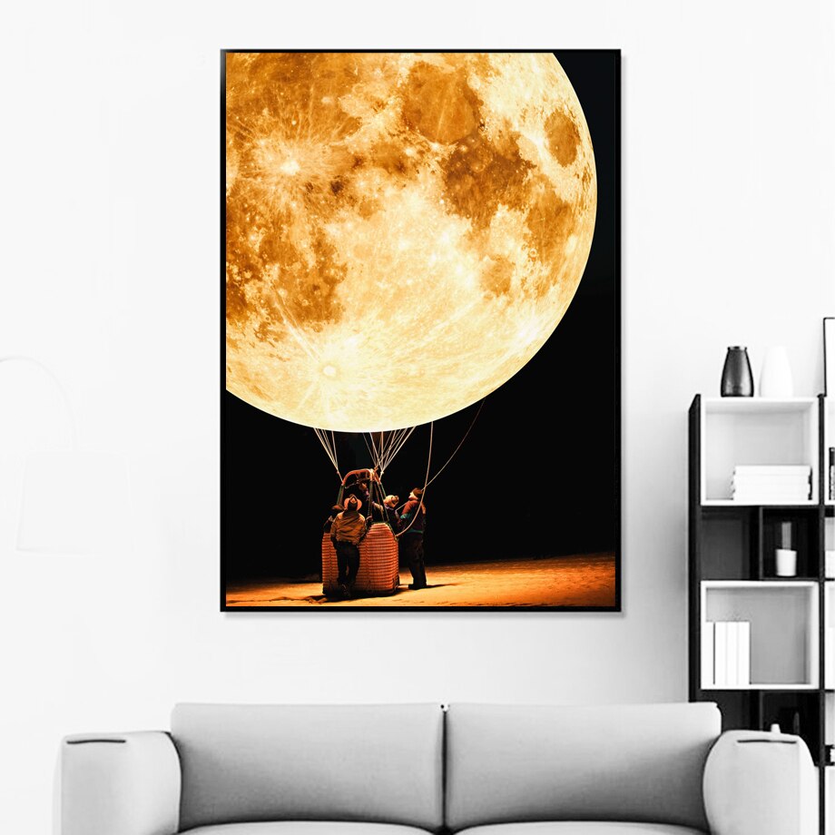 CORX Designs - Moon and Night Canvas Art - Review
