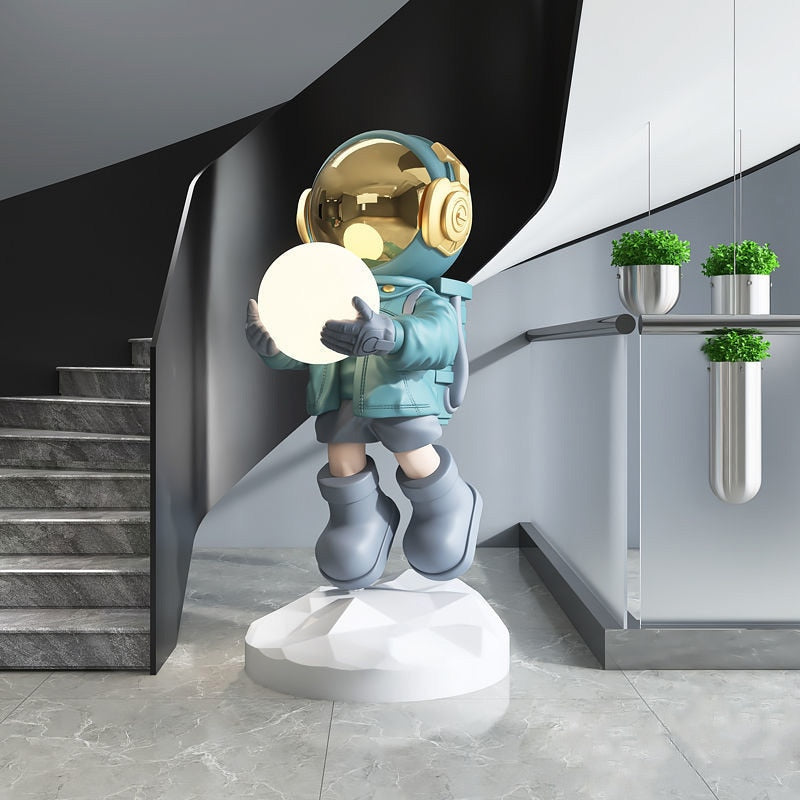 CORX Designs - Astronaut Ball Statue with Light - Review