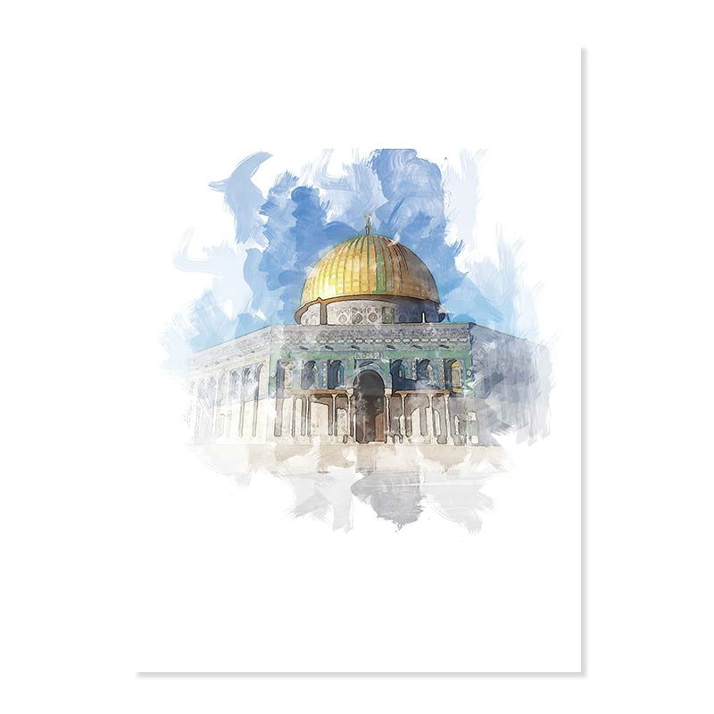 CORX Designs - Islamic Mosque Kaaba Canvas Art - Review