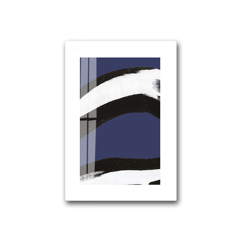 CORX Designs - Minimalist Abstract Dark Blue Canvas Art - Review