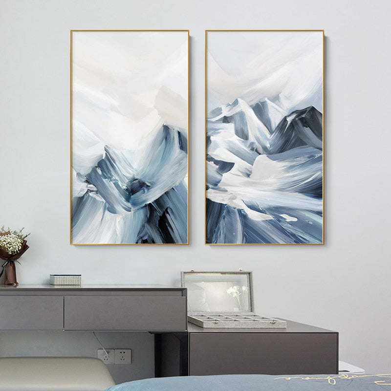 CORX Designs - Snow Mountain Painting Canvas Art - Review