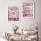 CORX Designs - Islamic Arabic Calligraphy Rose Gold Floral Marble Canvas Art - Review