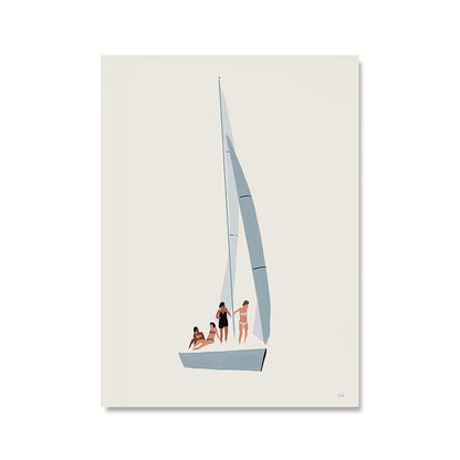 CORX Designs - Sailboat Nautical Canvas Art - Review