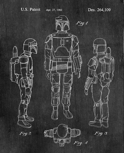 CORX Designs - Star Wars Spaceship Blueprint Canvas Art - Review