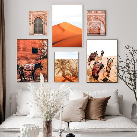 CORX Designs - Marrakech Desert Camel Canvas Art - Review