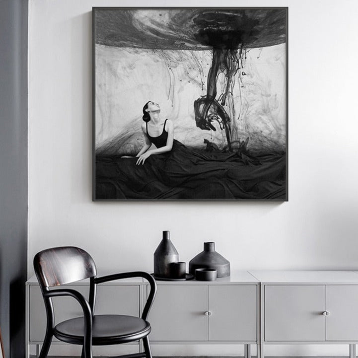 CORX Designs - Black and White Beauty Fashion Canvas Art - Review