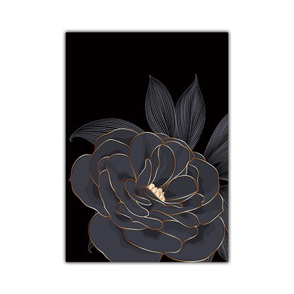 CORX Designs - Black Blooming Flowers Canvas Art - Review