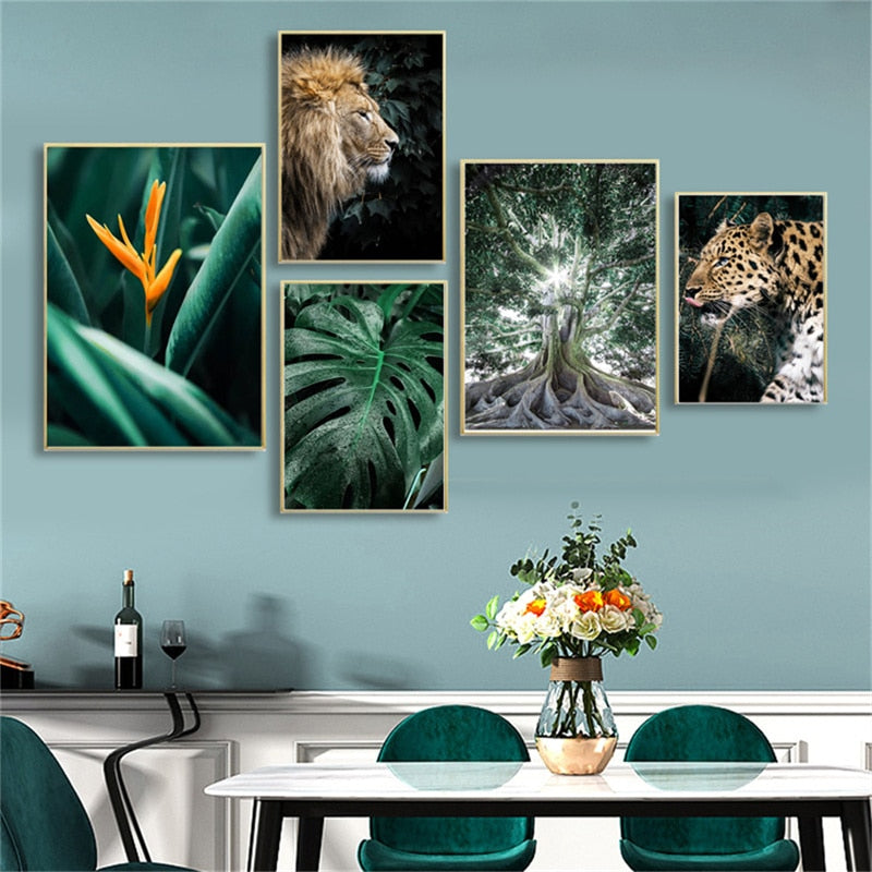 CORX Designs - Animal in Tropical Rainforest Canvas Art - Review