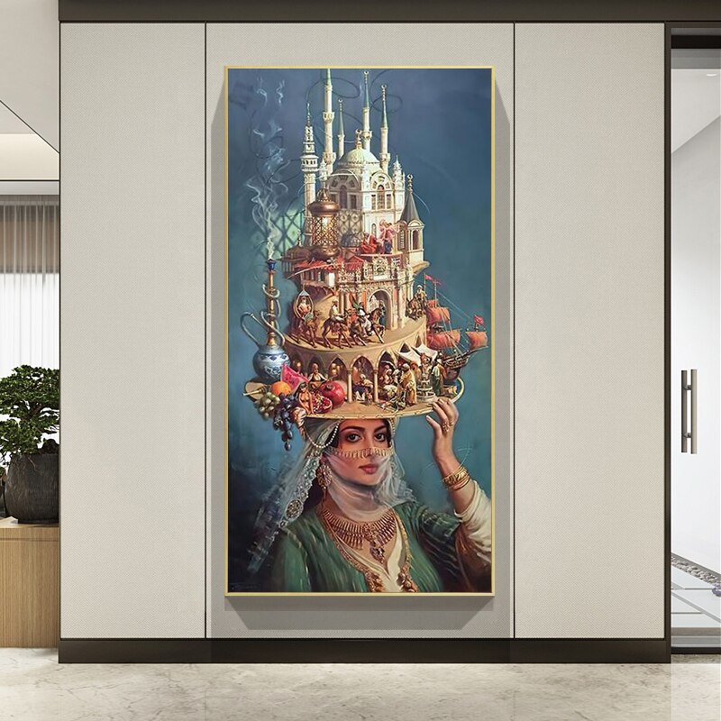 CORX Designs - Persian Princess Castle Canvas Art - Review