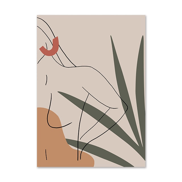 CORX Designs - Abstract Woman Body Line Canvas Art - Review