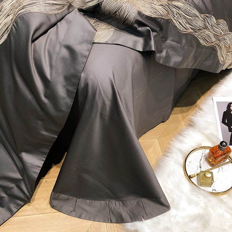 CORX Designs - Amunet Egyptian Cotton Duvet Cover Bedding Set - Review