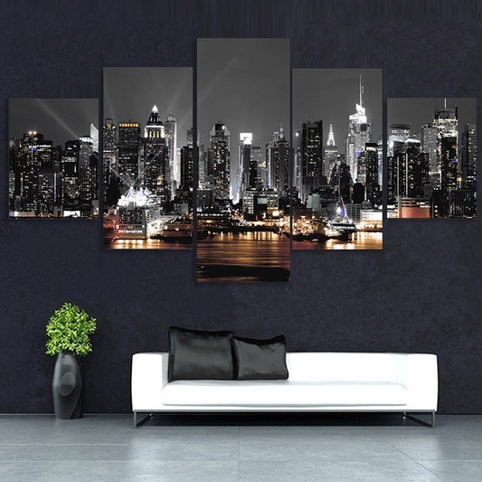 CORX Designs - New York City Night View Canvas Art - Review