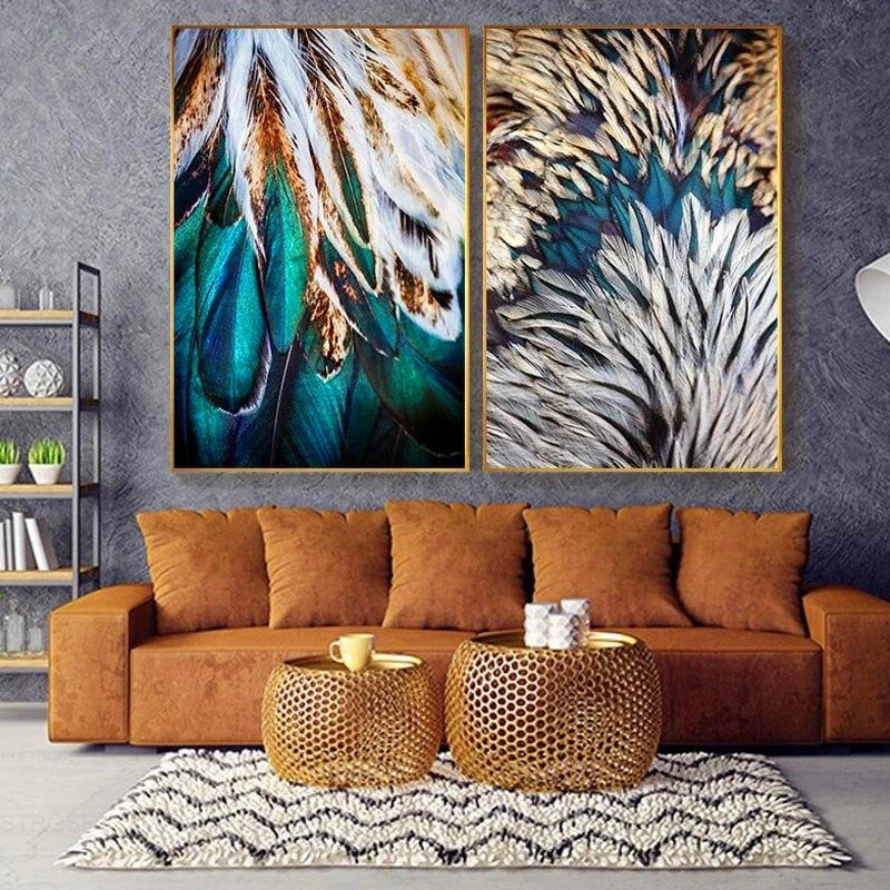 CORX Designs - Luxury Feathers Canvas Art - Review
