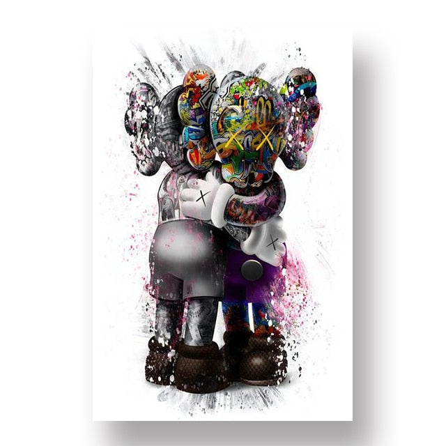 CORX Designs - Crying Kaws Doll Canvas Art - Review