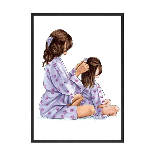 CORX Designs - Mother and Daughter Make Up Canvas Art - Review