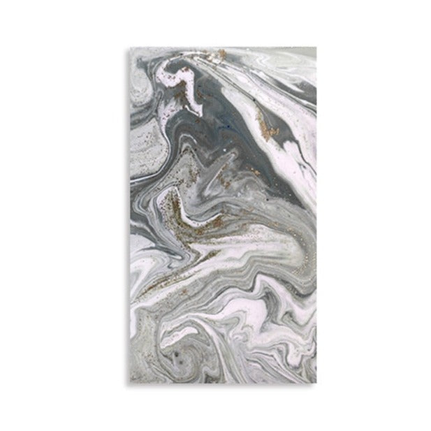 CORX Designs - Abstract Nordic Gray Marble Canvas Art - Review