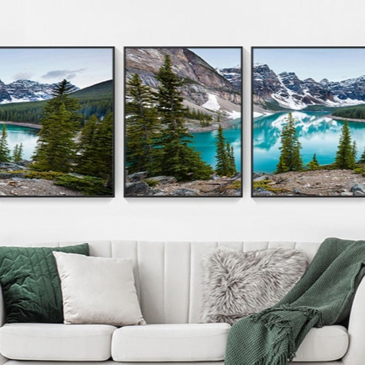 CORX Designs - Lake Forest Mountain Canvas Art - Review