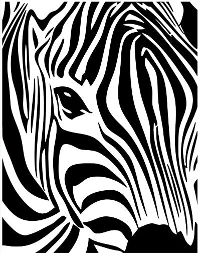 CORX Designs - Black and White Zebra Canvas Art - Review