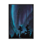 CORX Designs - Aurora Borealis Shooting Stars Sky Moon Canvas Art - Review