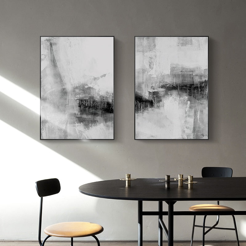 CORX Designs - Abstract Black and White Canvas Art - Review