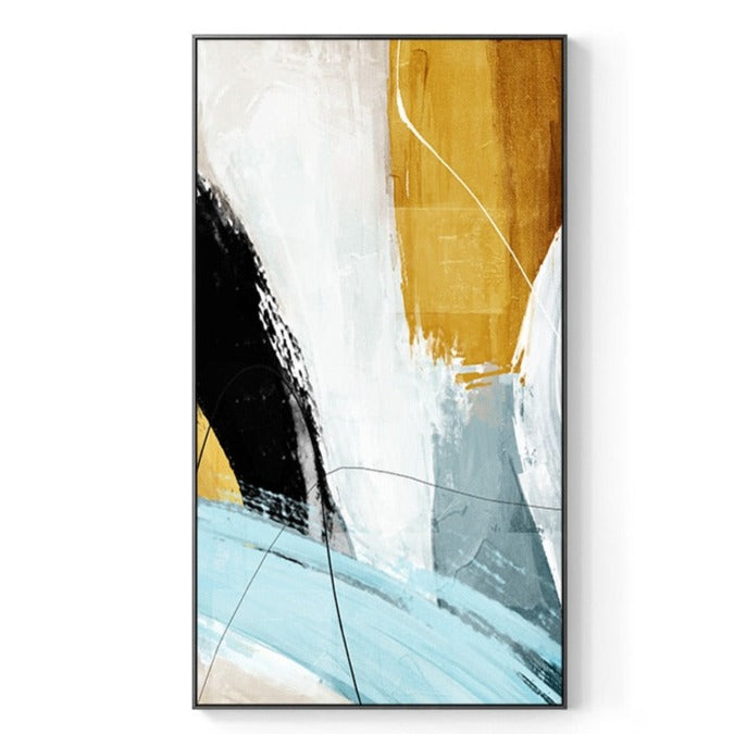 CORX Designs - Abstract Colorful Paint Canvas Art - Review