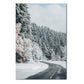 CORX Designs - Highway Scenery In Snowy Day Canvas Art - Review