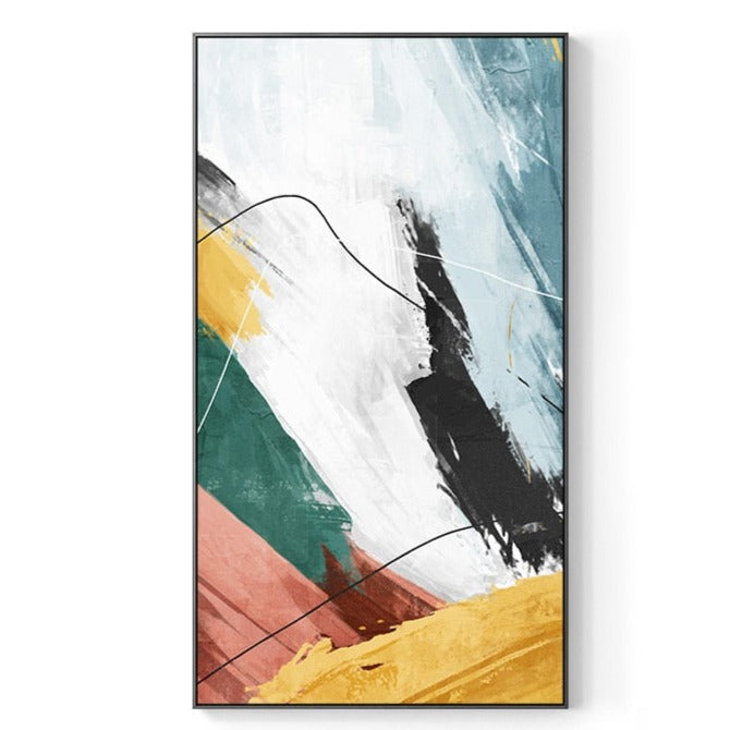 CORX Designs - Abstract Colorful Paint Canvas Art - Review