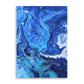 CORX Designs - Blue River Marble Gold Foil Canvas Art - Review