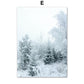 CORX Designs - Winter Snow Forest Pine Highland Cattle Canvas Art - Review