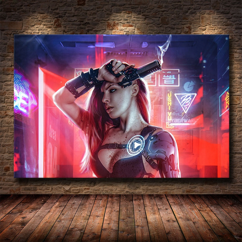 CORX Designs - Cyberpunks Series Canvas Art - Review